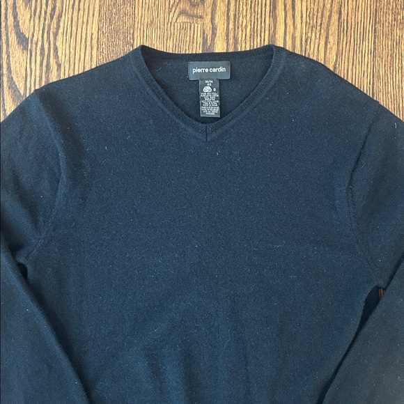 Vintage 90s Pierre Cardin Knit Wool Sweater - Picture 2 of 9